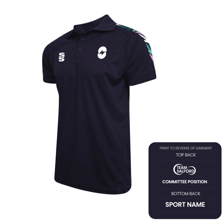 Salford University SU - Dual Solid Colour Polo - Women's Fit