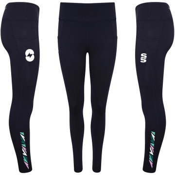 Salford University SU - Performance Full Length Leggings - Women's Fit