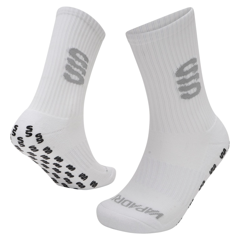 Salford University SU - Quarter Gripper Sock - White