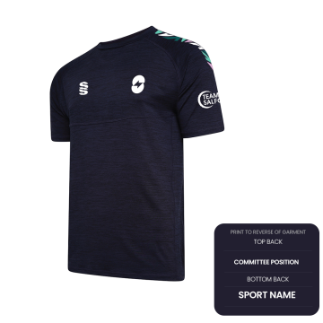 Salford University SU - Dual Gym T-shirt - Unisex Fit