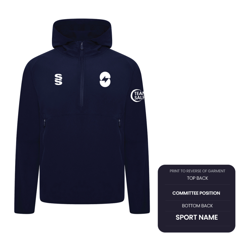 Salford University SU - Dual Elite 1/4 Zip Hoody / Rain Jacket - Unisex Fit