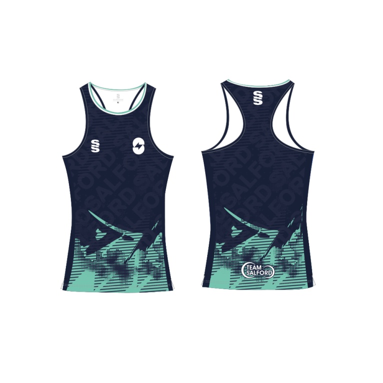 Salford University SU - Athletics Vest - Women's Fit