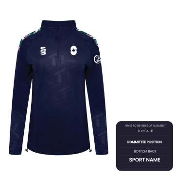 Salford University SU - Impact 1/4 Zip Performance Top - Women's Fit