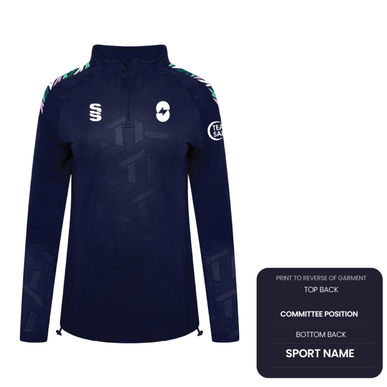 Salford University SU - Impact 1/4 Zip Performance Top - Women's Fit