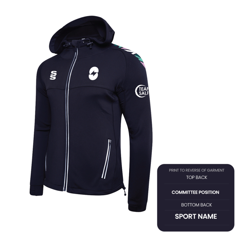 Salford University SU - Dual Full Zip Hoody - Unisex Fit