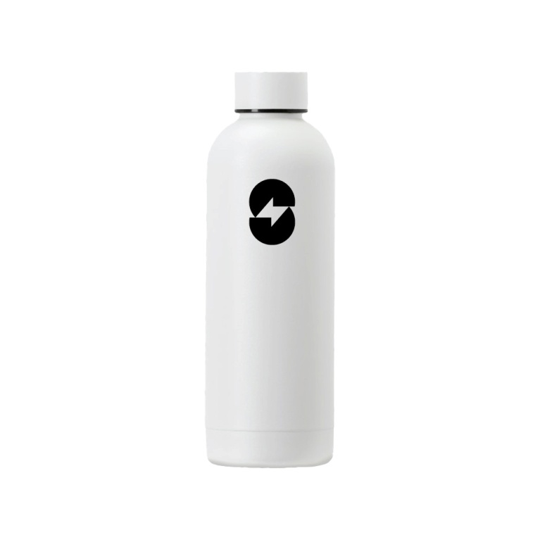 Salford University SU - Stainless Steel 500ML Bottle - White