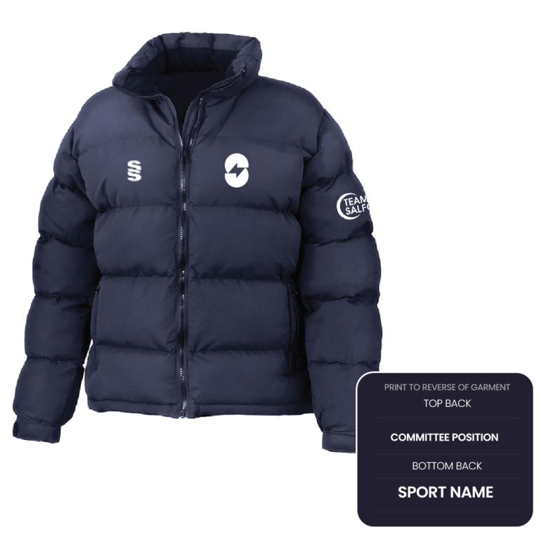 Salford University SU - Dual Puffa Jacket - Women's Fit