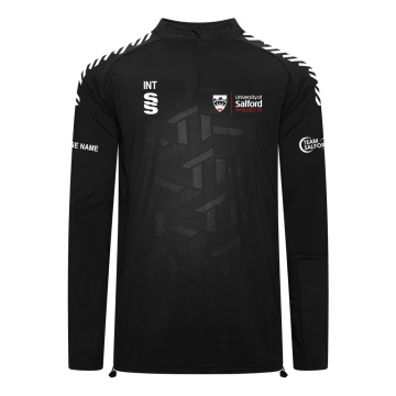 University of Salford - School of Health - Impact 1/4 Zip Performance Top - Unisex Fit