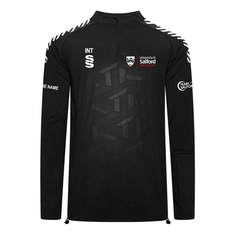 University of Salford - School of Health - Impact 1/4 Zip Performance Top - Unisex Fit