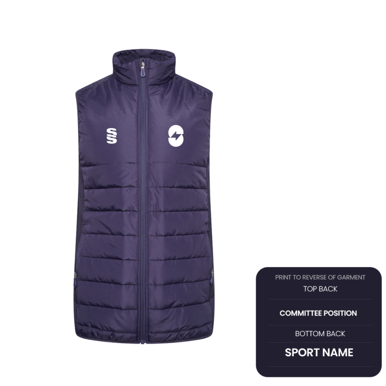 Salford University SU - Active Gilet - Unisex Fit